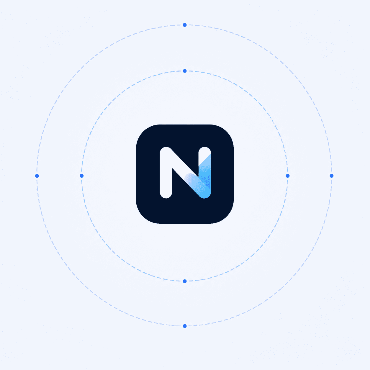 NilePay logo with delivery rings